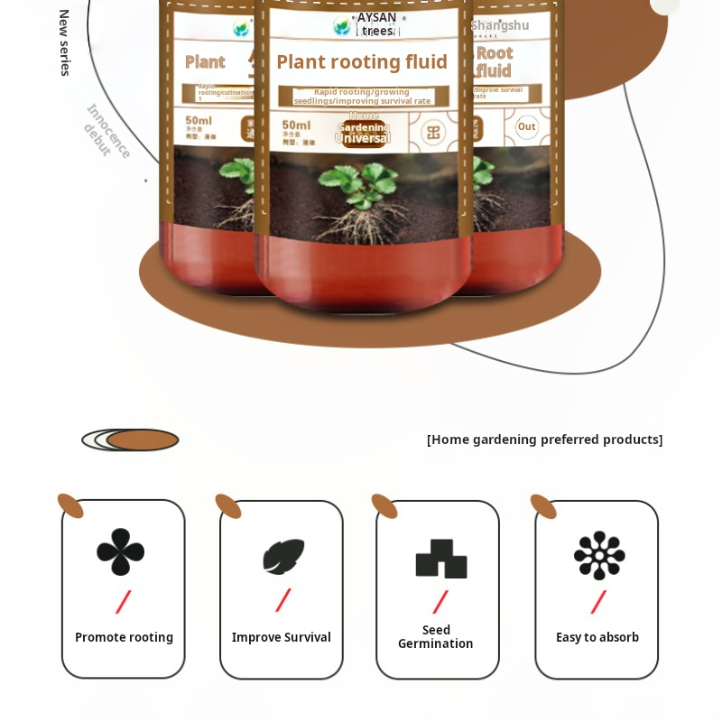 신제품 50ML 빠른 발근 촉진제 식물 빠른 발근제 뿌 - Root Stimulator Liquid 리뷰 및 가격