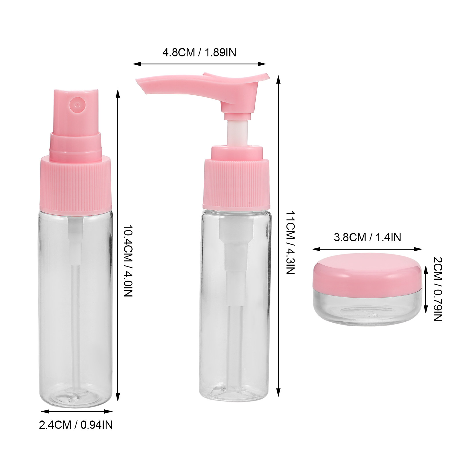 1세트 컴팩트 여행용 병 세트, 재사용 가능한 미세 분 - Misting Bottle Fine 리뷰 및 가격