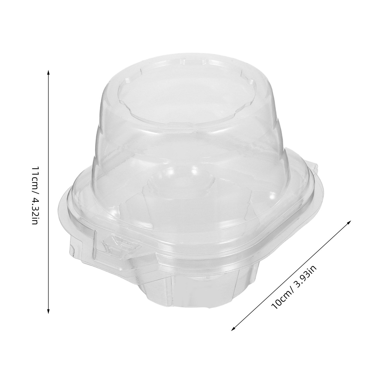 50Pcs 투명 컵케이크 용기 플라스틱 돔 뚜껑 여행  - Plastic Dome Clear 리뷰 및 가격